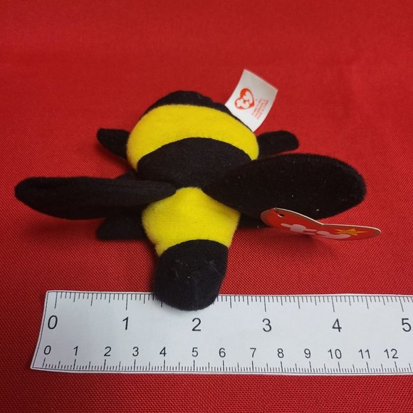 Bumble The Bee 1999 Ty Teenie Beanie Babies Mini Plush Stuffed Toy - Picture 9 of 11